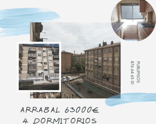 Venta de piso barato en Arrabal