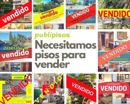 Pisos para vender Publipisos inmobiliarias Zaragoza la imagen muestra pisos vendidos