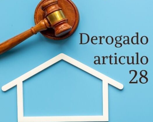 Derogación artículo 28 nueva ley hipotecaria