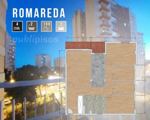 Venta piso Romareda Zaragoza