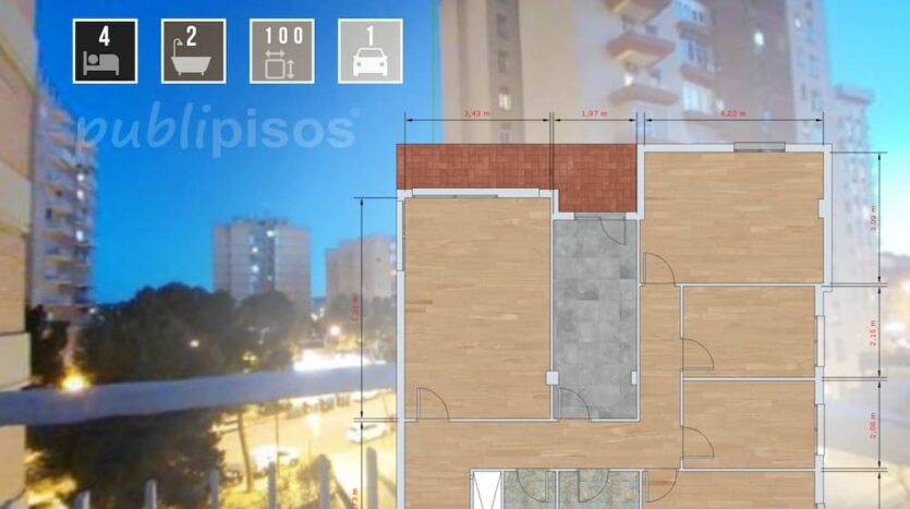 Venta piso Romareda Zaragoza PUBLIPISOS