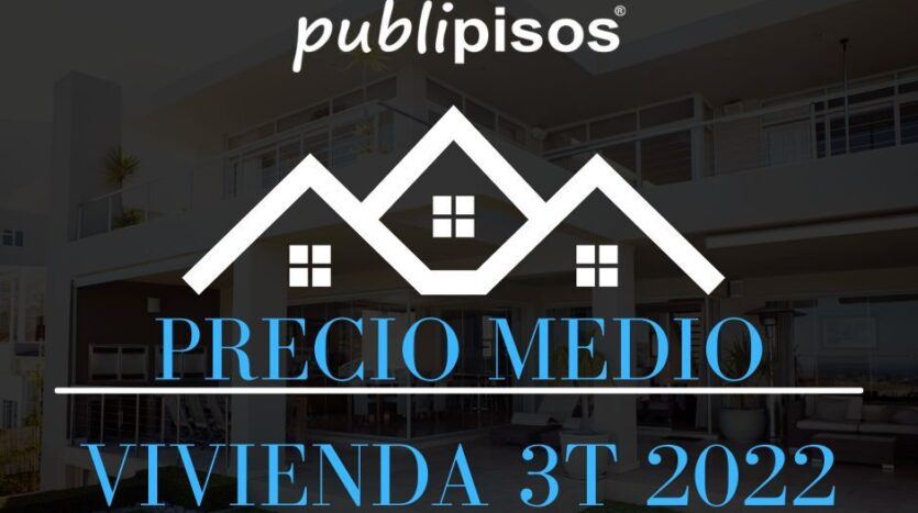 Precio medio vivienda 3t 2022
