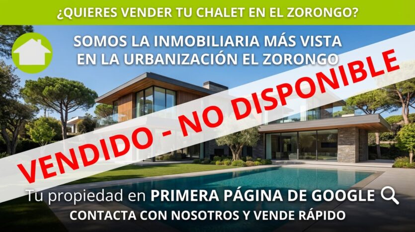vender chalet en el Zorongo Zaragoza