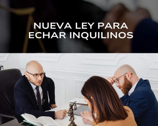 Nueva ley para echar inquilinos